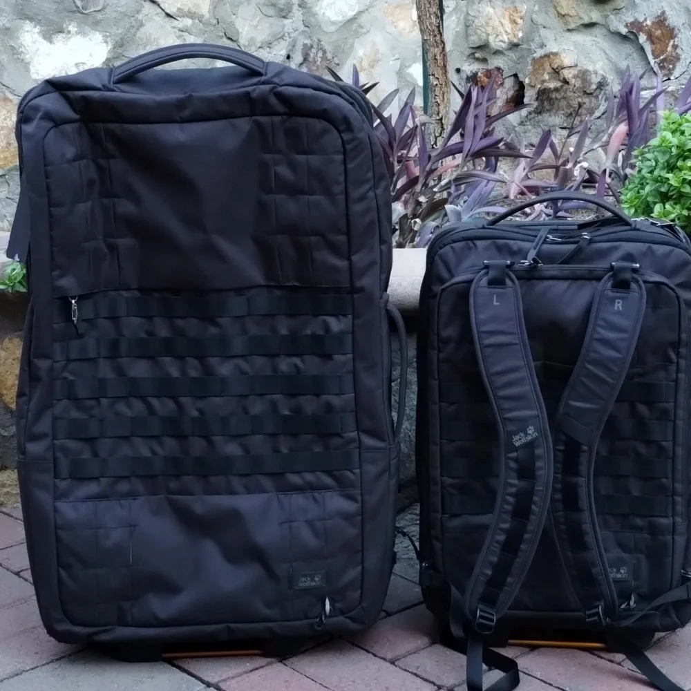 Jack Wolfskin luggage TRT Rail 90 40 check in and carry on baggage Suitcase